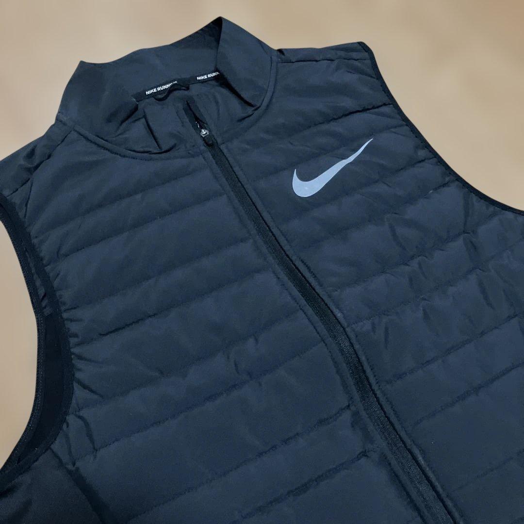 NIKE ナイキ ランニングベスト ジャケット ブラック