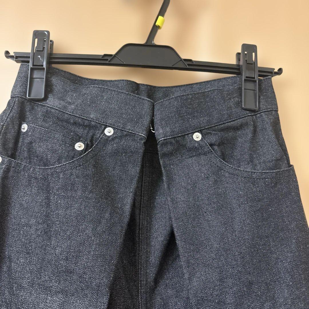 パンツ RIGID DENIM WIDE PANTS (SHORT LENGTH) s