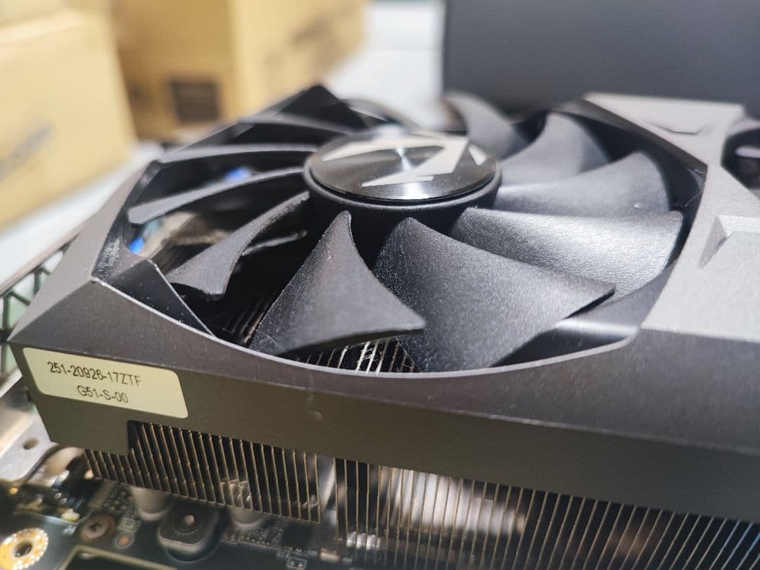 グラフィックボード・グラボ・ビデオカード ZOTAC RTX 3070ti VRAM8GB