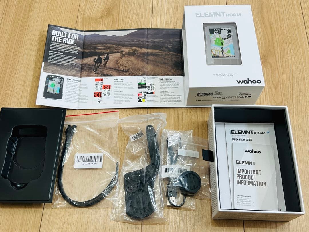 wahoo ELEMNT ROAM V2 GPS サイクルコンピューター