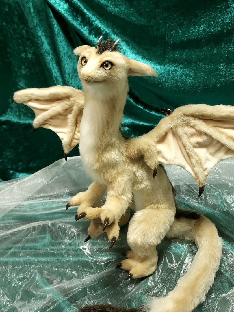 お*か様 アートドール　ドラゴン ぬいぐるみ 　全身可動