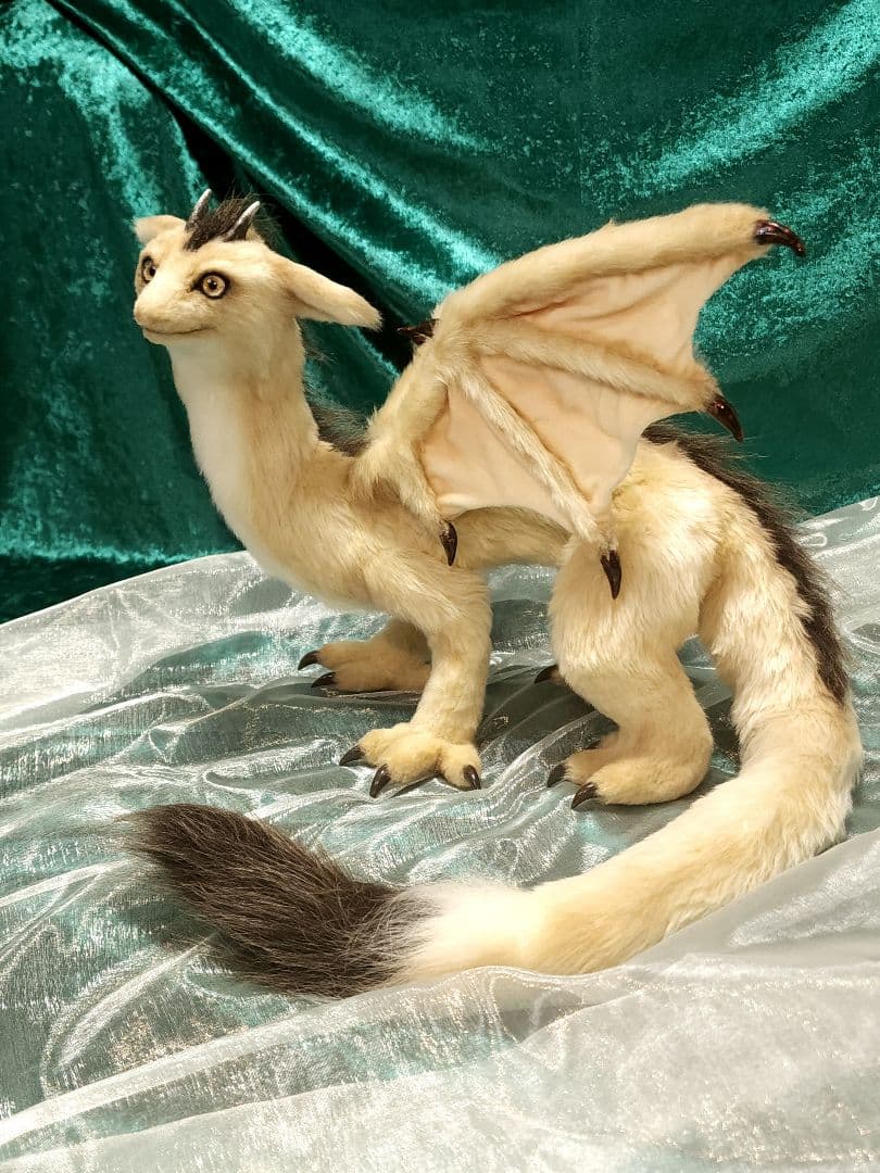お*か様 アートドール　ドラゴン ぬいぐるみ 　全身可動