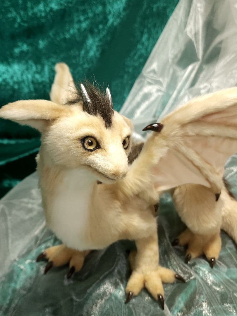 お*か様 アートドール　ドラゴン ぬいぐるみ 　全身可動