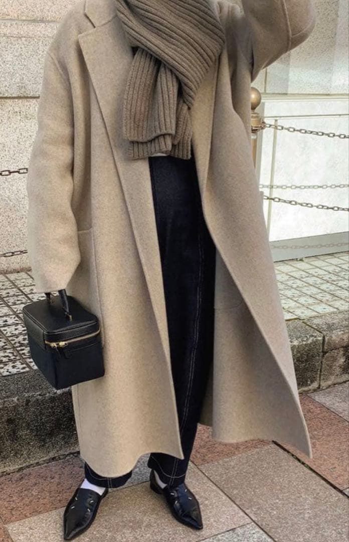 TODAYFUL Wool Over Coat エクリュ　限定カラー　ロング