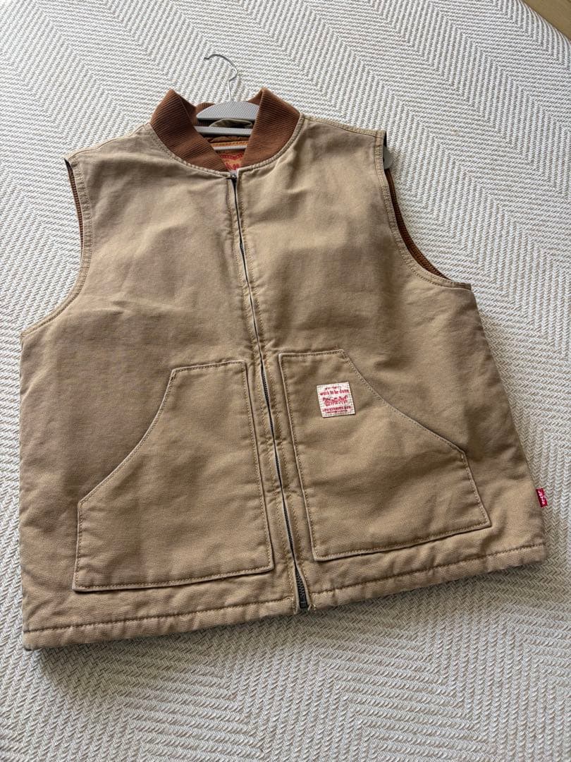 Levi's リーバイス WORKWEAR SANSOME ベスト ベージュ
