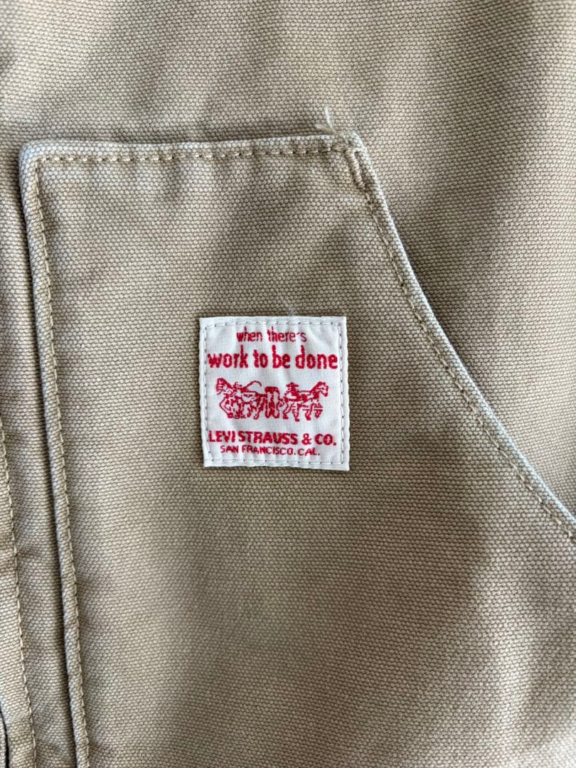 Levi's リーバイス WORKWEAR SANSOME ベスト ベージュ