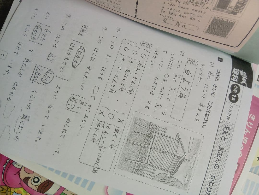 しょうがく社　1年生　小学特進クラス　最レベ国語/算数年間セット