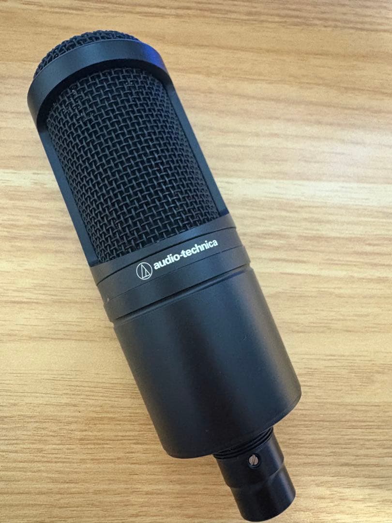 audio-technica コンデンサーマイク ブラック　AT2020