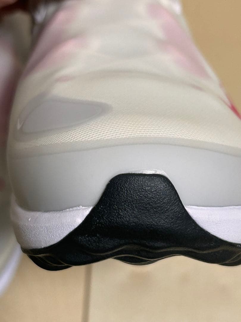 NIKE レディース ゴルフシューズ 23cm ホワイト ピンク スパイクレス