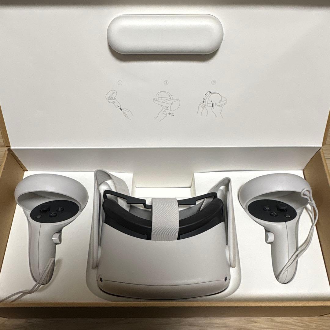  Quest 2 VRヘッドセット ホワイト　128GB