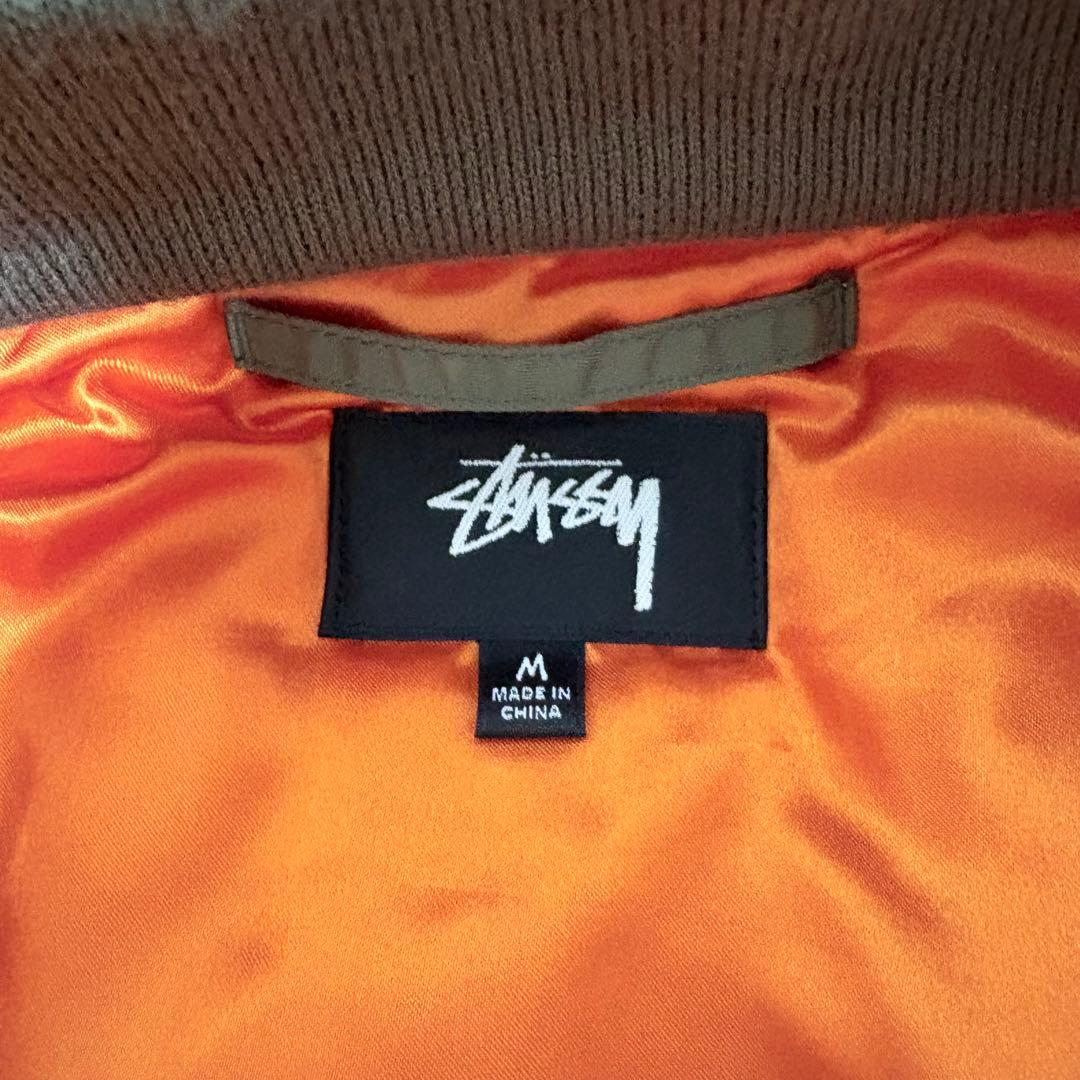 STUSSY 40周年記念 CDG x STUSSY MA-1 ジャケット