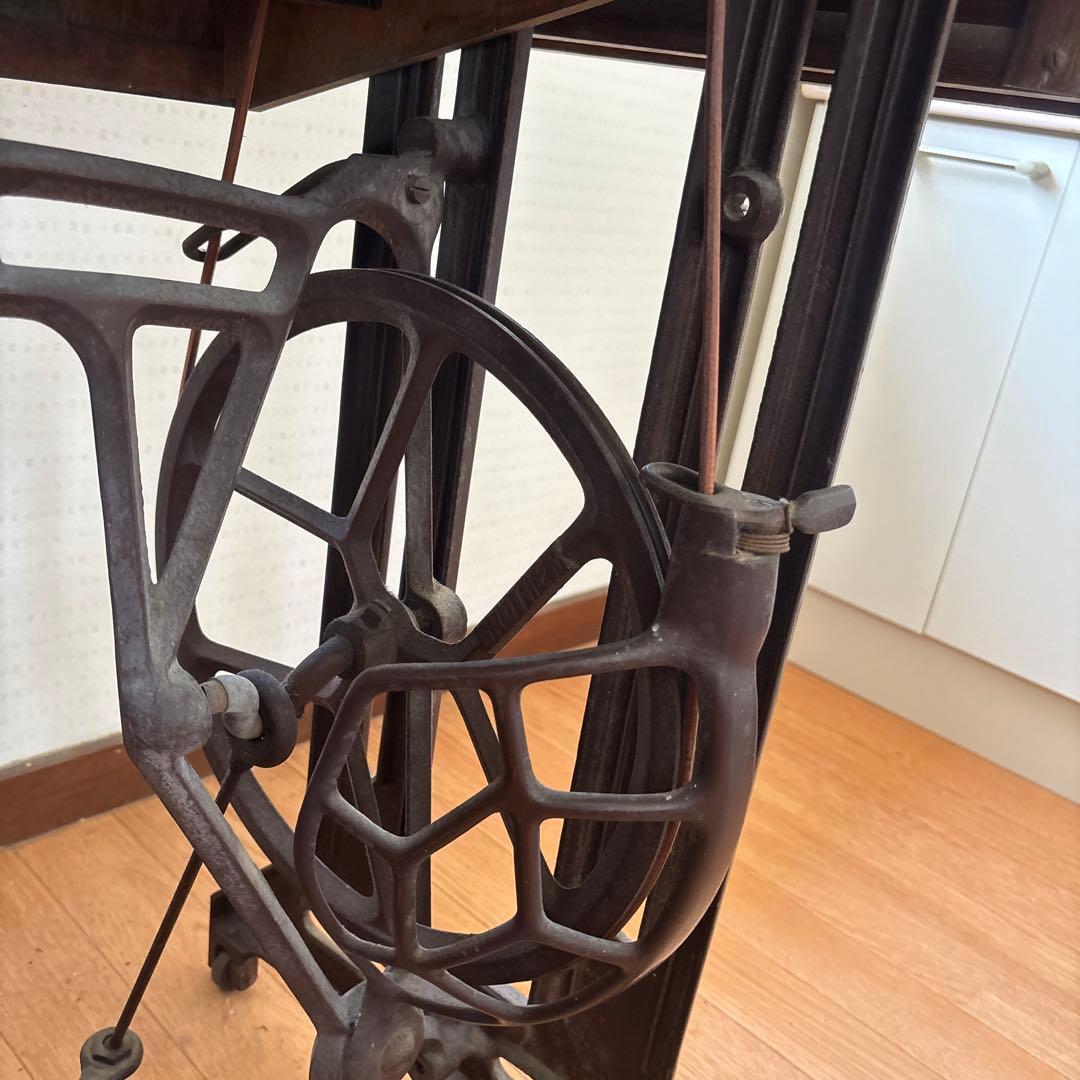 ブラザー　足踏みミシン　アンティーク　完動品