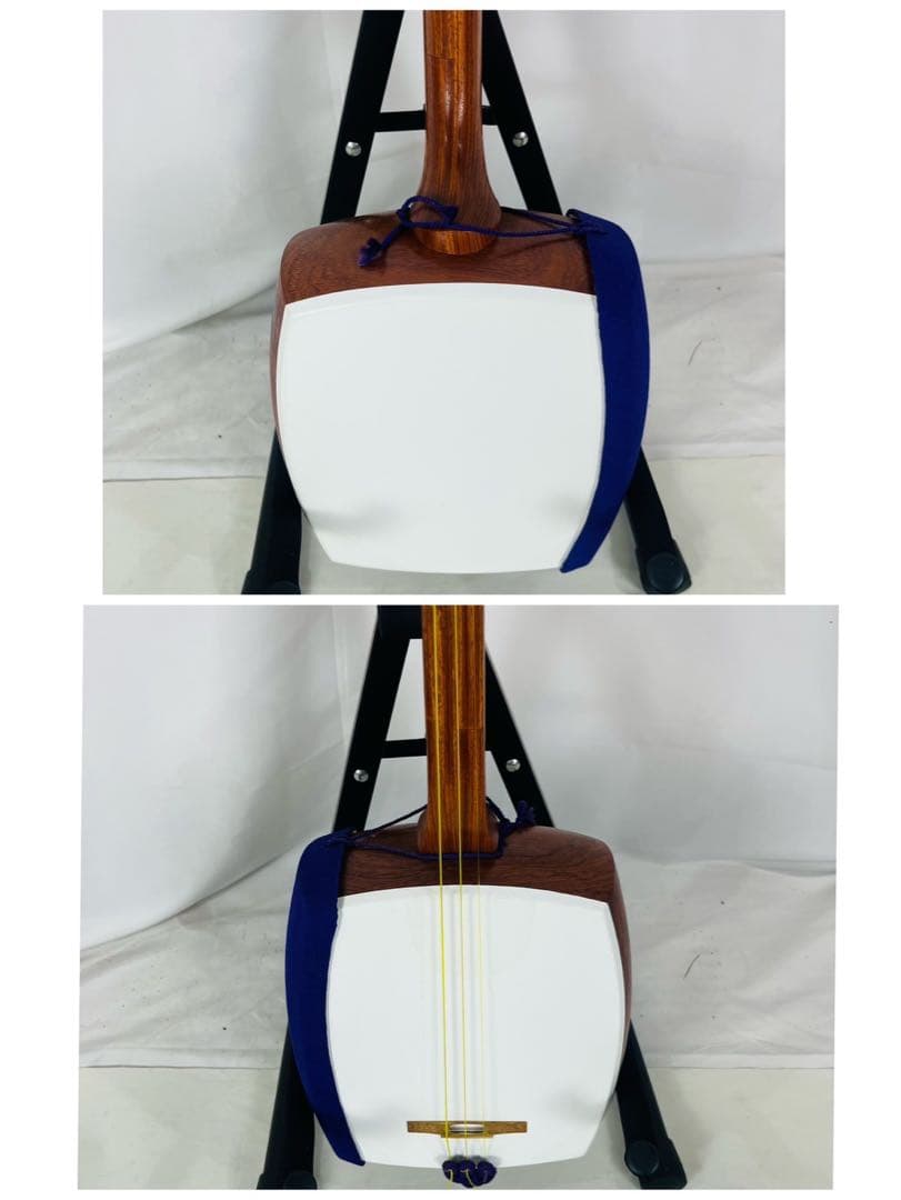 【美品】中棹 三味線 和楽器 弦楽器