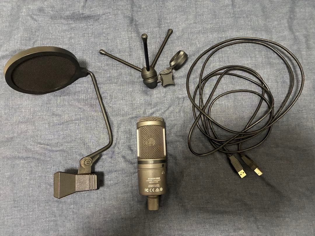 audio-technica AT2020USB コンデンサーマイク