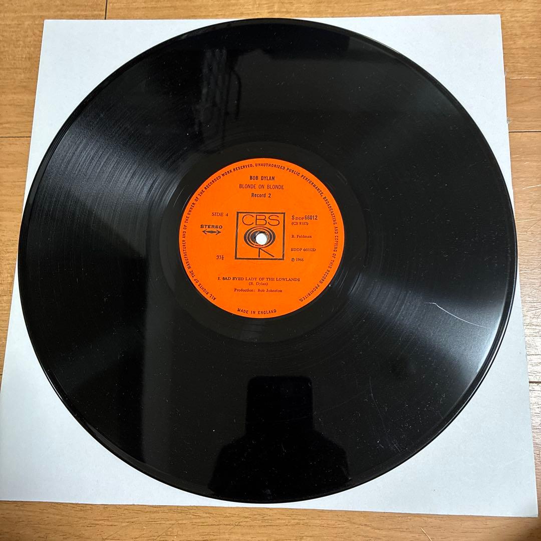 ボブディラン 名盤 レコード ブロンドオンブロンド UKオリジナル盤