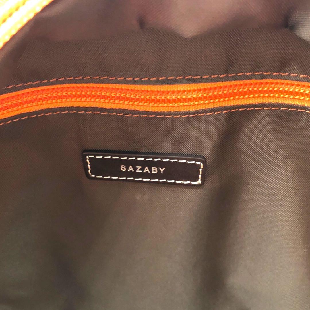 美品 SAZABY サザビー 2way ボストンバッグ ショルダーバッグ 鍵付き