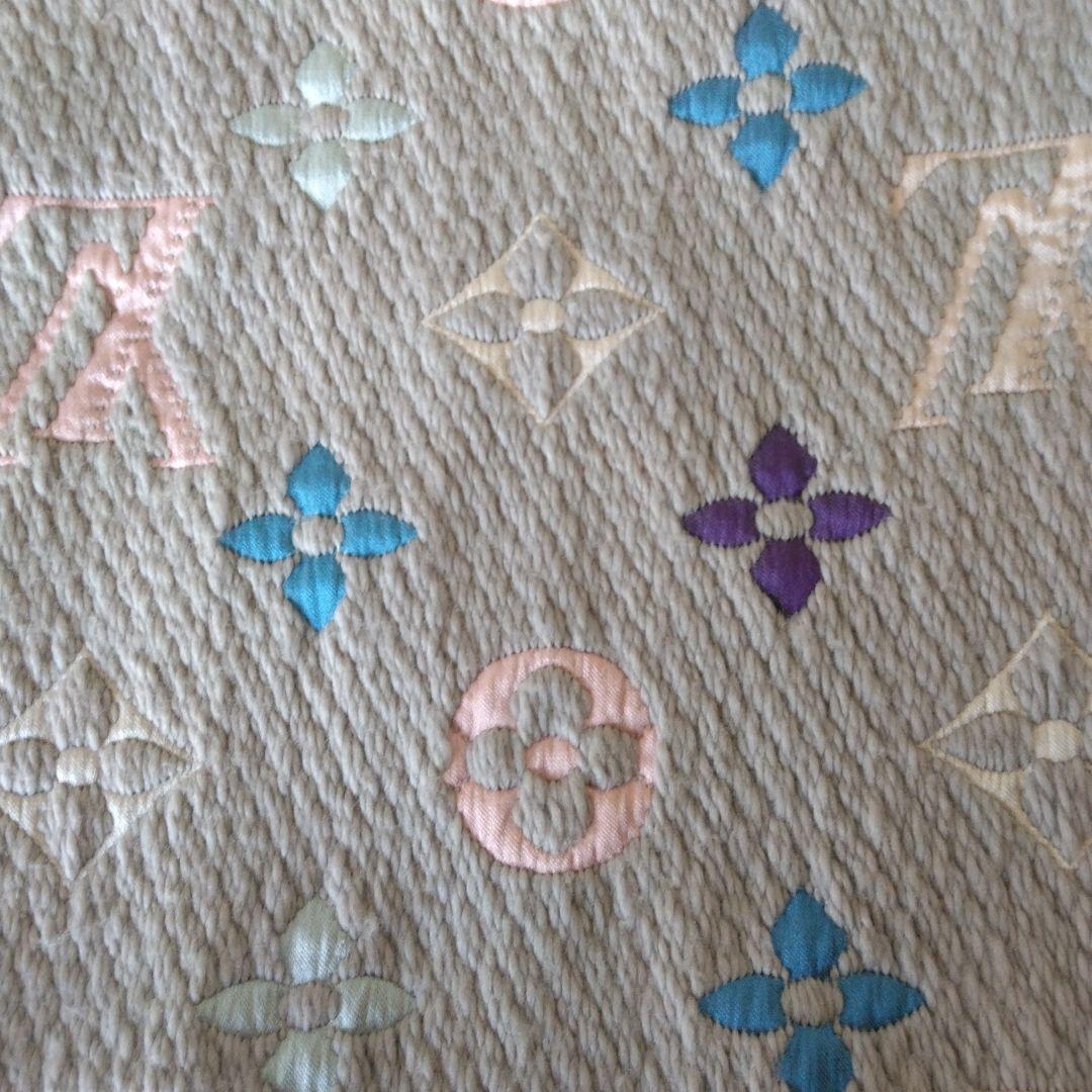 LOUIS VUITTON エシャルプロゴマフラーレインボー
