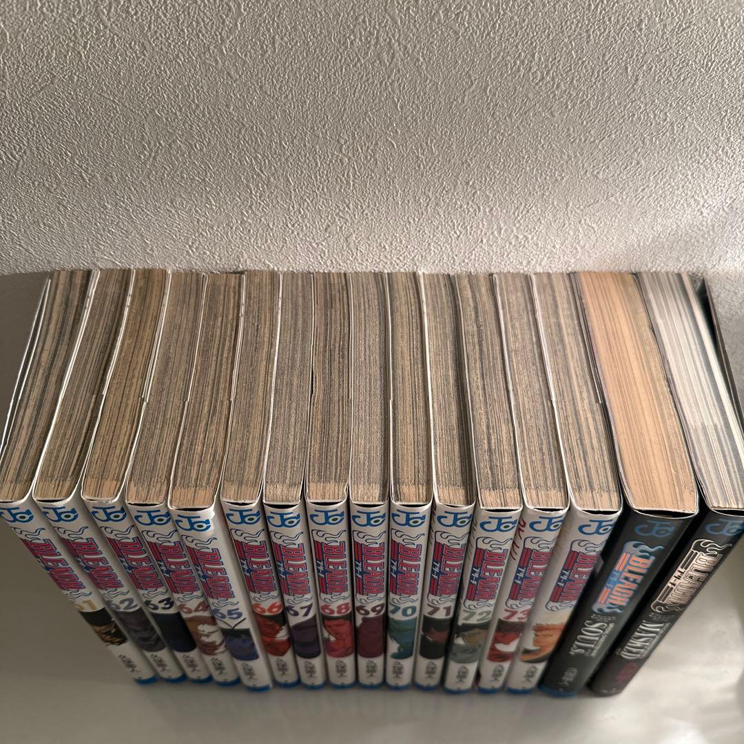 BLEACH 全巻 74巻＋関連本2冊　初版多数