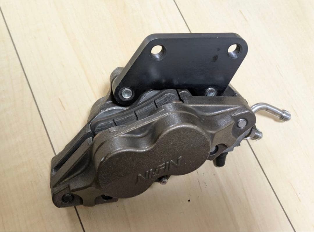 ゼファー750フロント4potキャリパー塗装品
