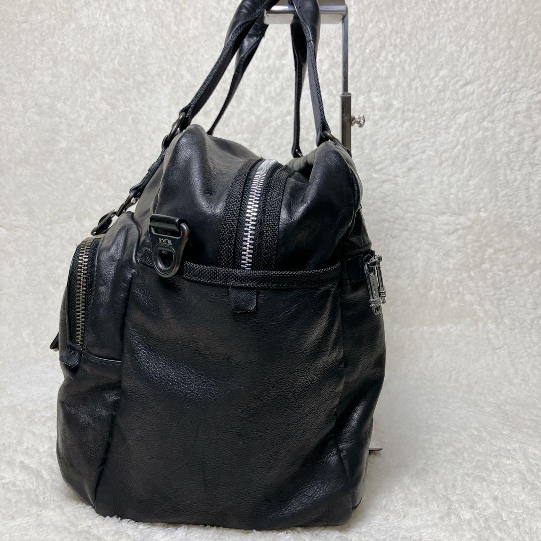 TUMI エバレット エッセンシャル トートバッグ ボストン 2way レザー