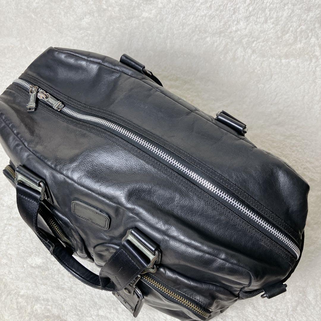 TUMI エバレット エッセンシャル トートバッグ ボストン 2way レザー