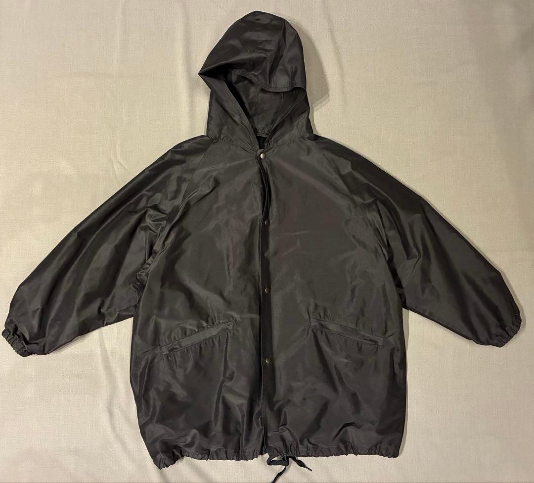 【美中古】COMOLI 21SS コットンシルクフーデッドコート 2