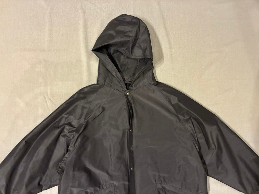 【美中古】COMOLI 21SS コットンシルクフーデッドコート 2