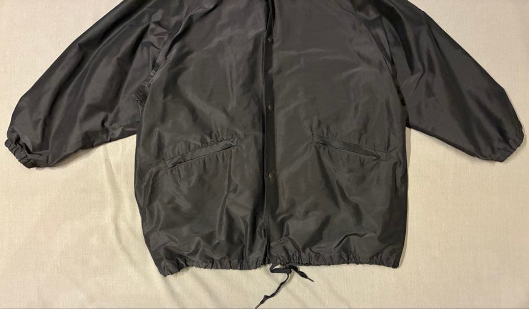 【美中古】COMOLI 21SS コットンシルクフーデッドコート 2