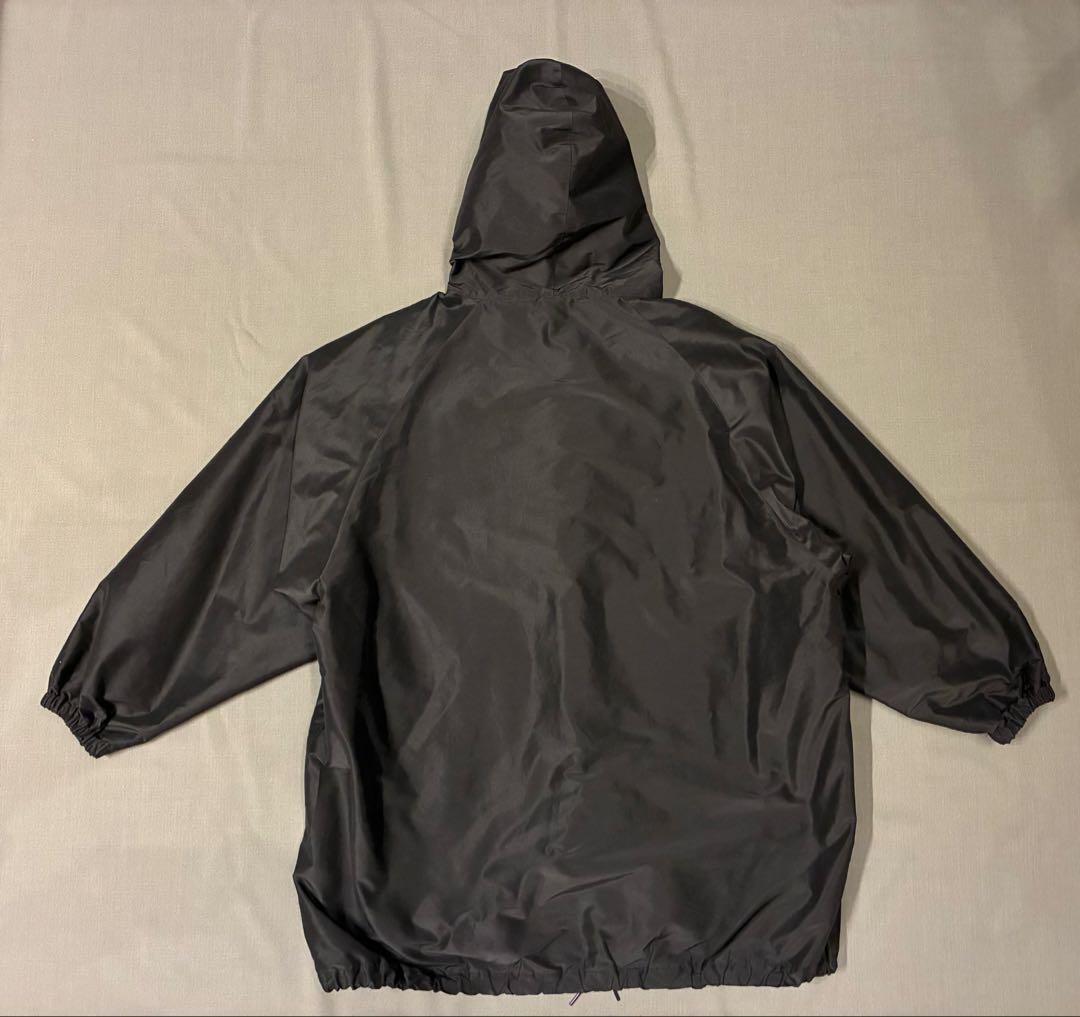 【美中古】COMOLI 21SS コットンシルクフーデッドコート 2