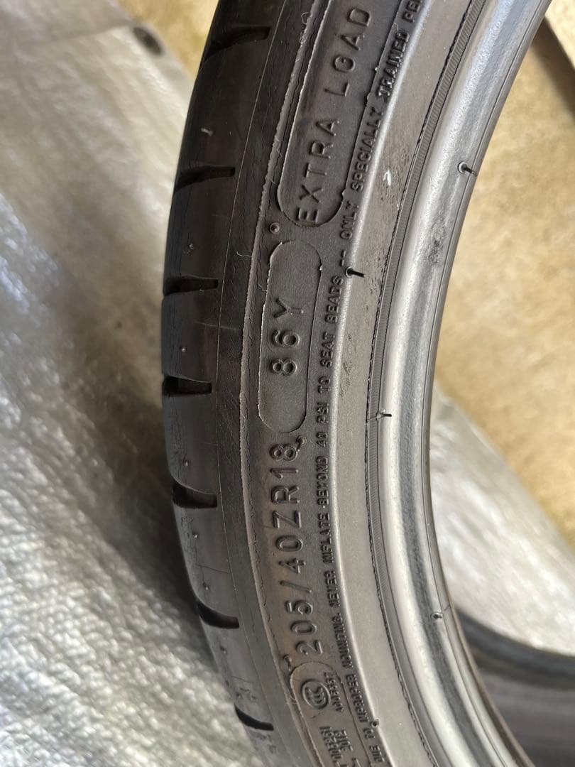 205/40ZR18 86Y Michelin pilot sport4 ２本