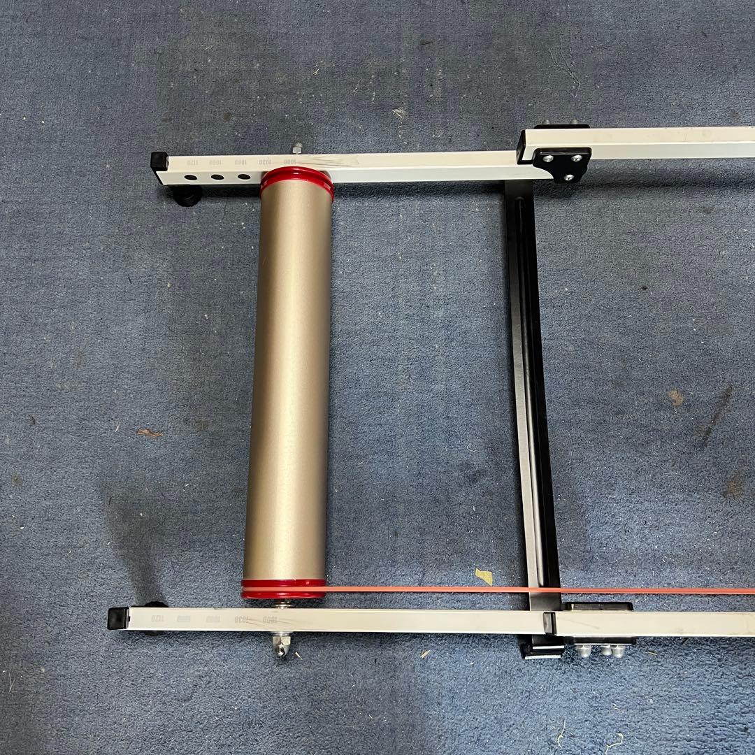 【中古】自宅で本格練習 サイクルトレーナー 3本ローラー 折り畳み式