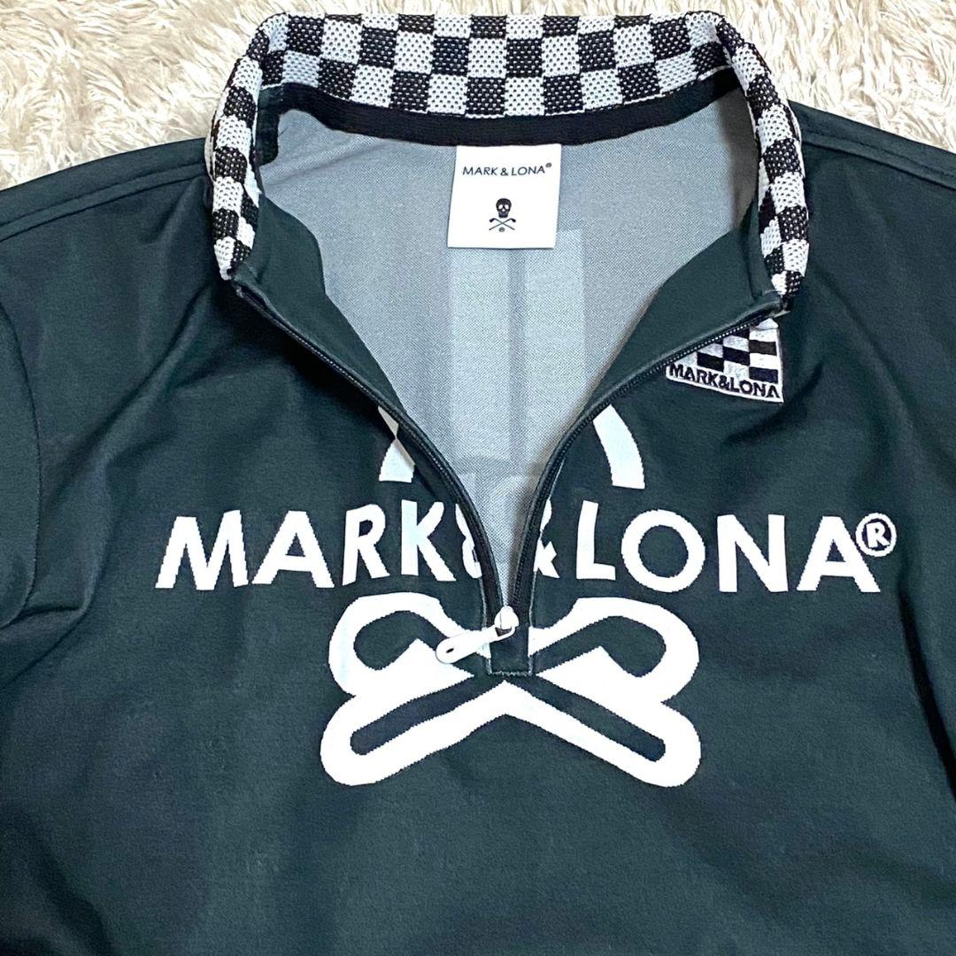 美品 ✨MARK&LONA 2025最新 ポロシャツ マーク&ロナ✨ブラック