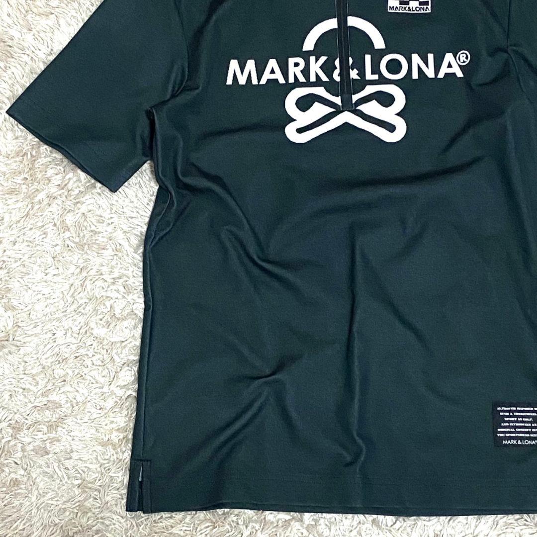 美品 ✨MARK&LONA 2025最新 ポロシャツ マーク&ロナ✨ブラック