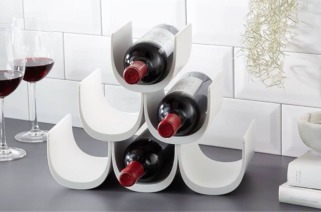 【元値21010円(楽天)】ALESSI (アレッシィ)ボトルラック ホワイト