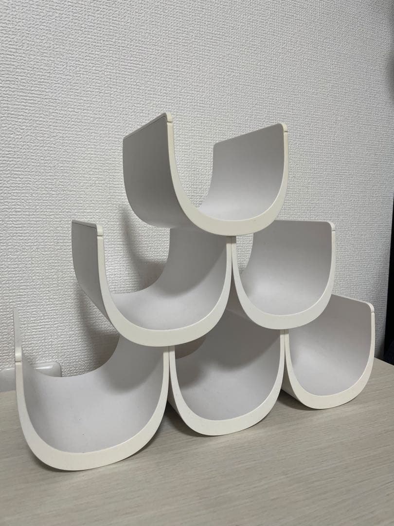【元値21010円(楽天)】ALESSI (アレッシィ)ボトルラック ホワイト