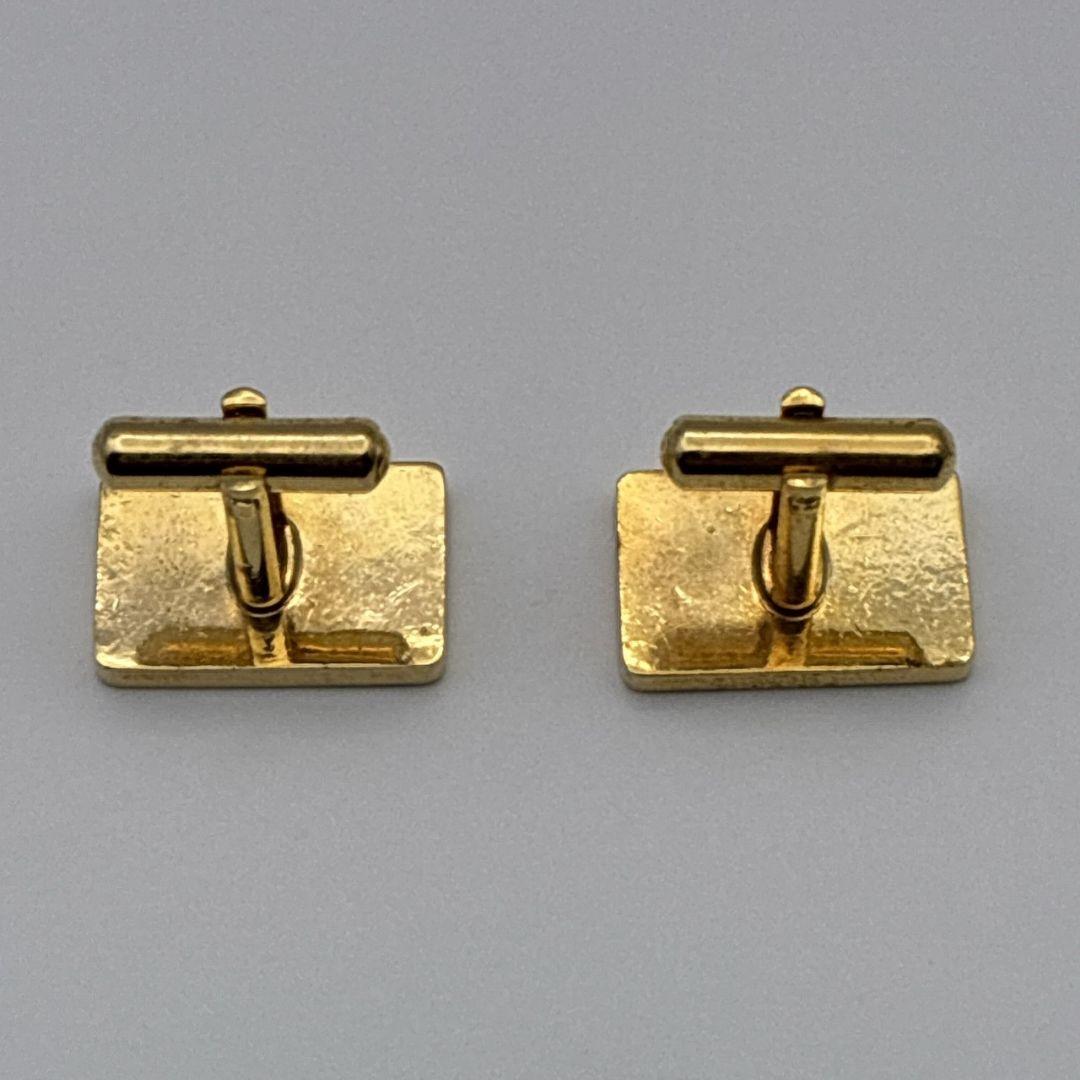 Cartier カルティエ カフス タイピン セット ダブルC ロゴ ゴールド