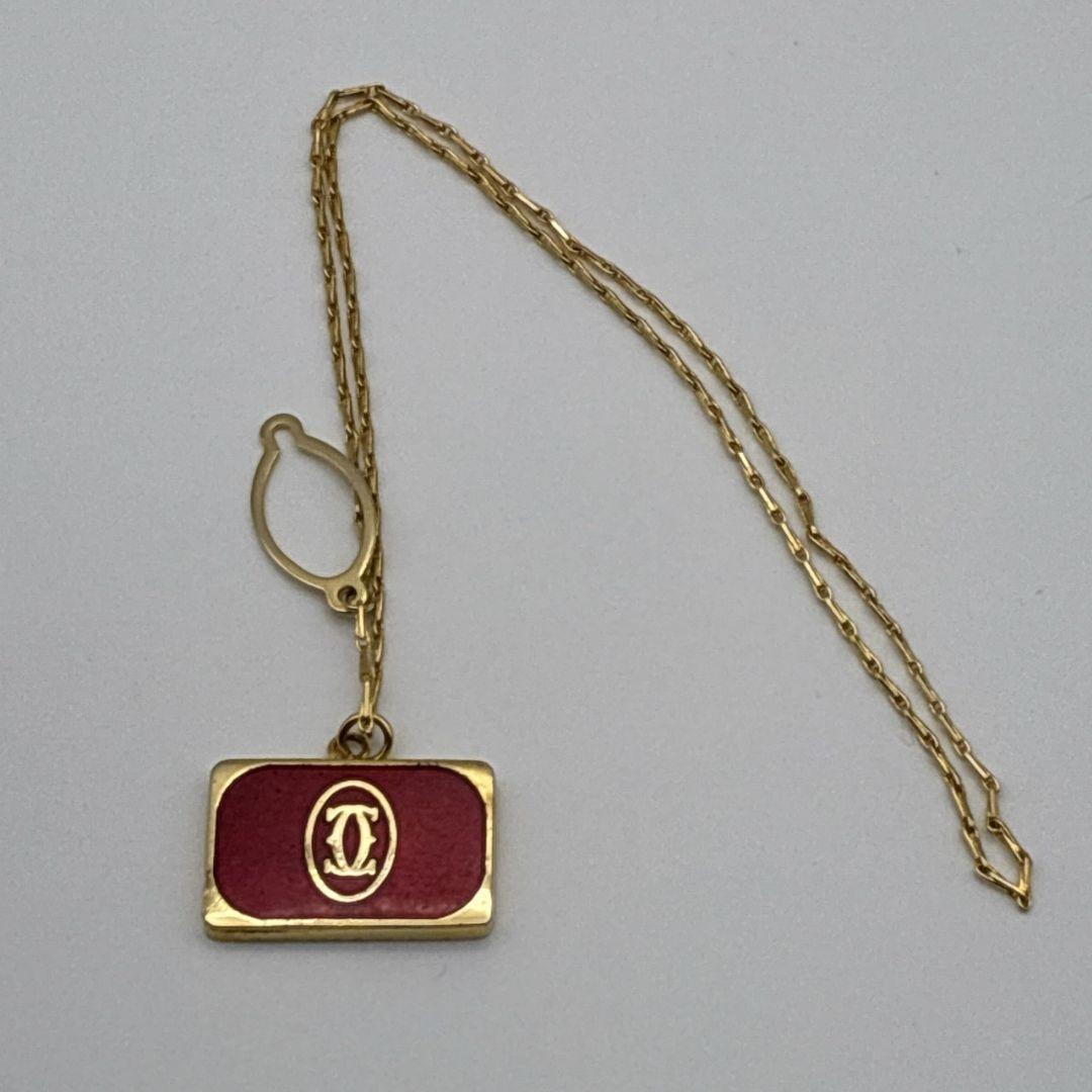 Cartier カルティエ カフス タイピン セット ダブルC ロゴ ゴールド
