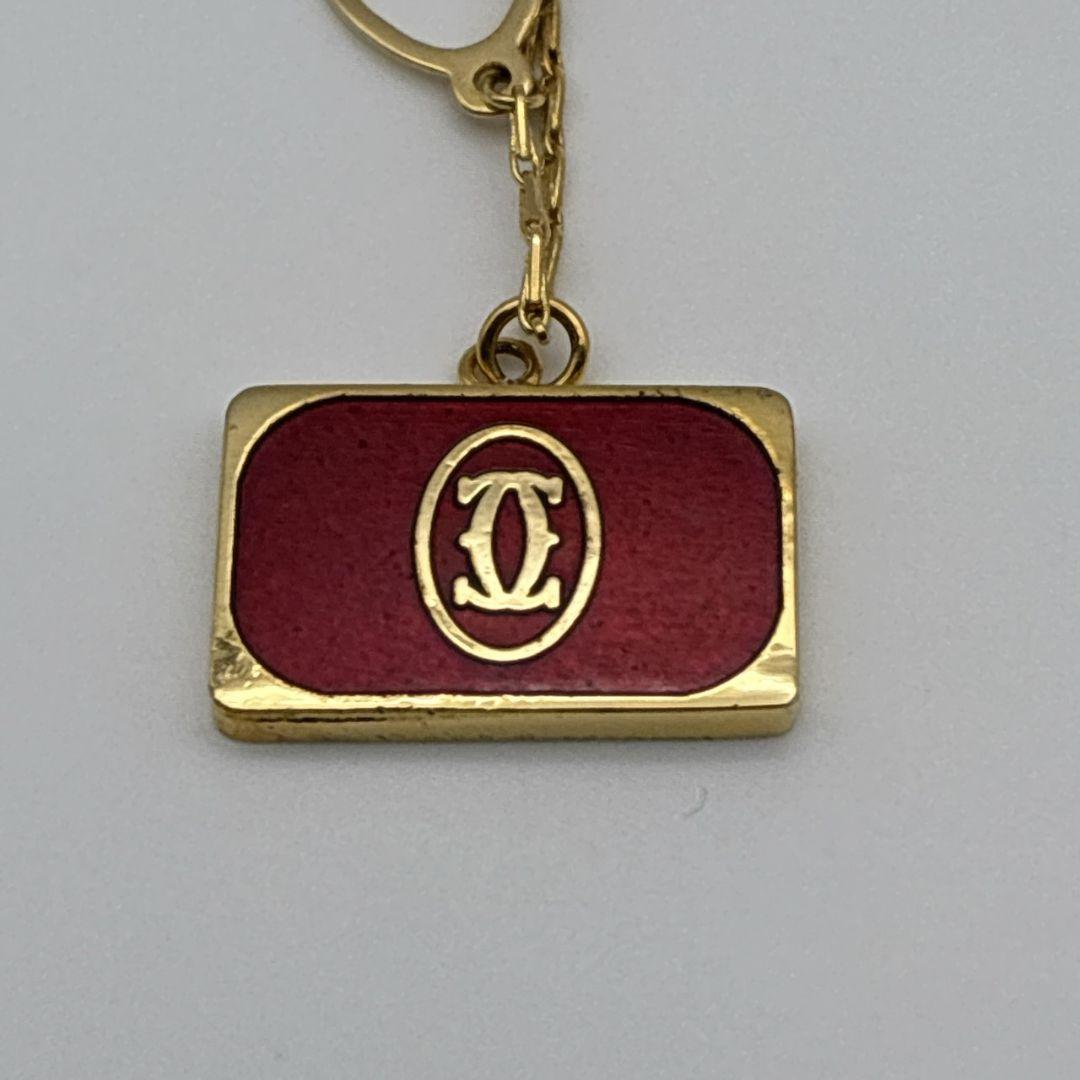 Cartier カルティエ カフス タイピン セット ダブルC ロゴ ゴールド