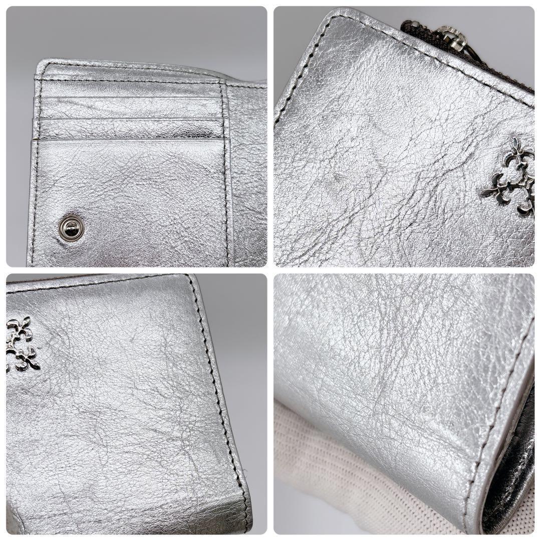 極美品✨️ラシット ミニモノグラムプレートハーフウォレット