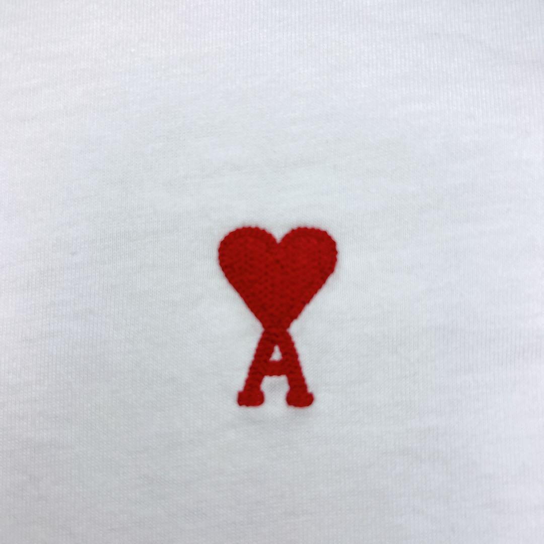 アミパリス Tシャツ ロゴ刺繍 XXS