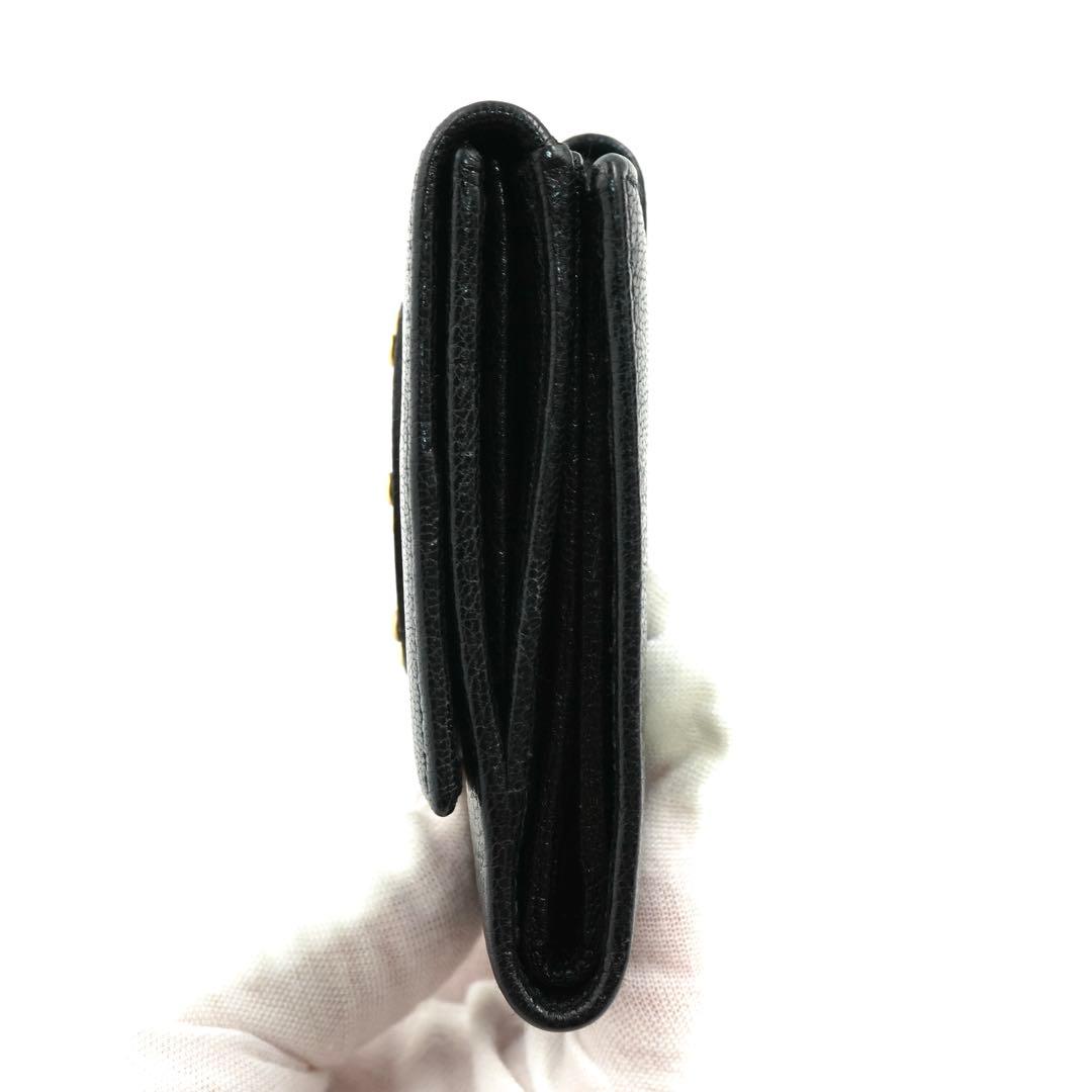 ✨新品未使用✨　GUCCI ミニ財布　GG柄　GGライン　スタッズ　折り財布