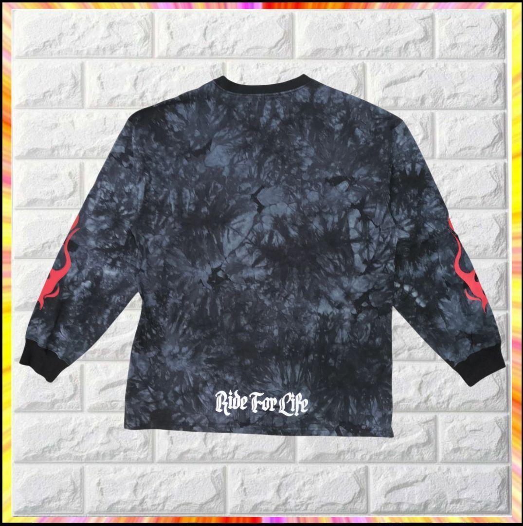【新品タグ】 GALFY ロング Tシャツ XL ブラック ブラック 迷彩