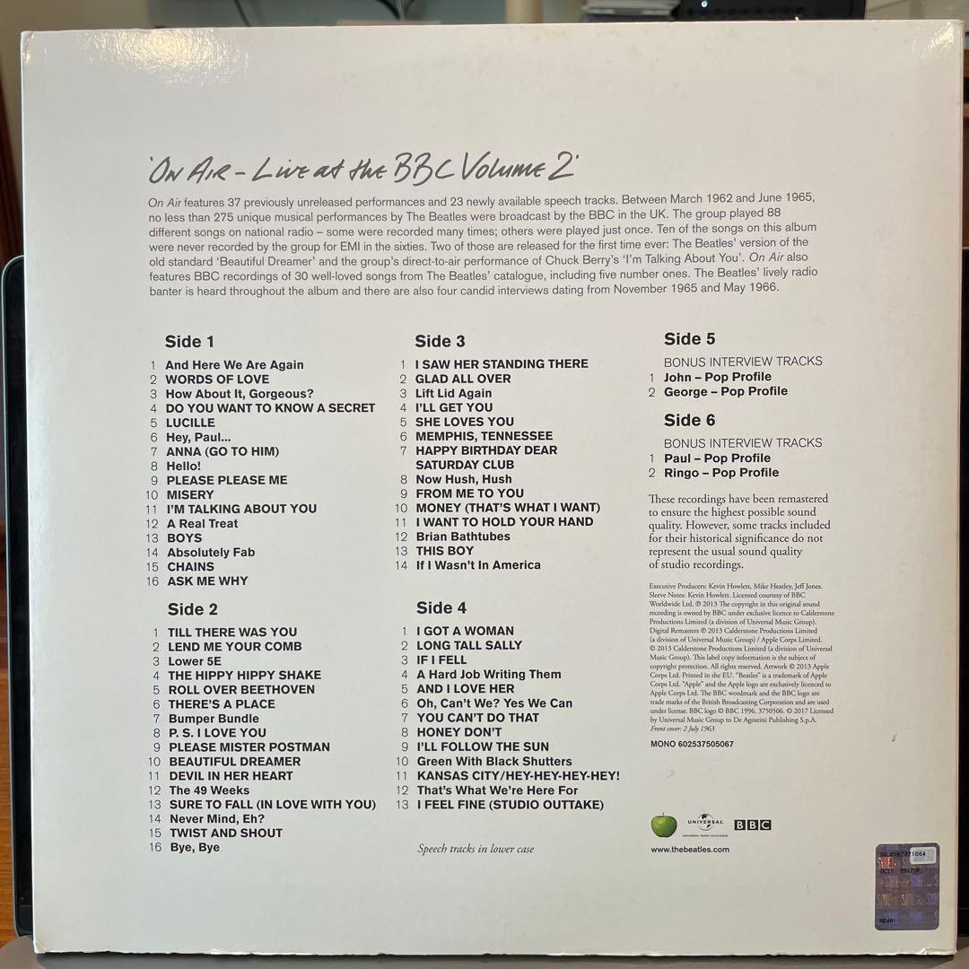 【3LPs】The Beatles / Live at the BBC Vol2