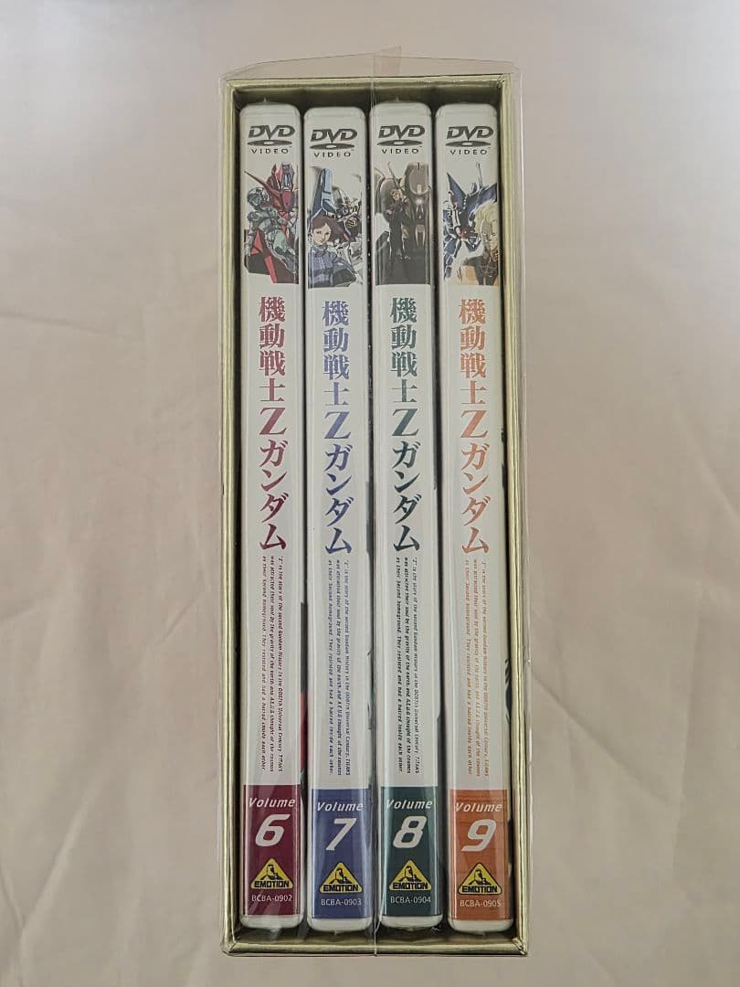 未開封品 メモリアルボックス機動戦士Zガンダム全３巻