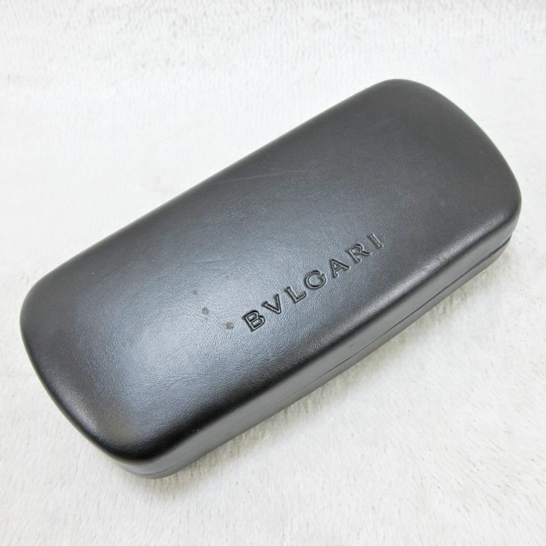 ✨輝くテンプルロゴ✨BVLGARI サングラス グレー ヘアライン加工