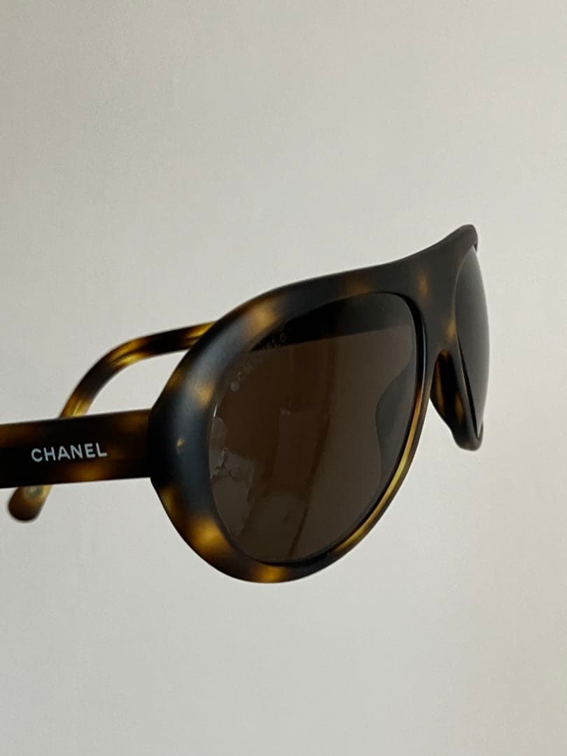 CHANEL サングラス ブラウン