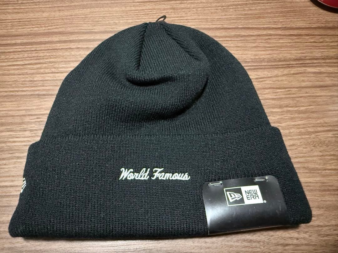 て*ろ様 Supreme New Era box logo Beanie ブラッ