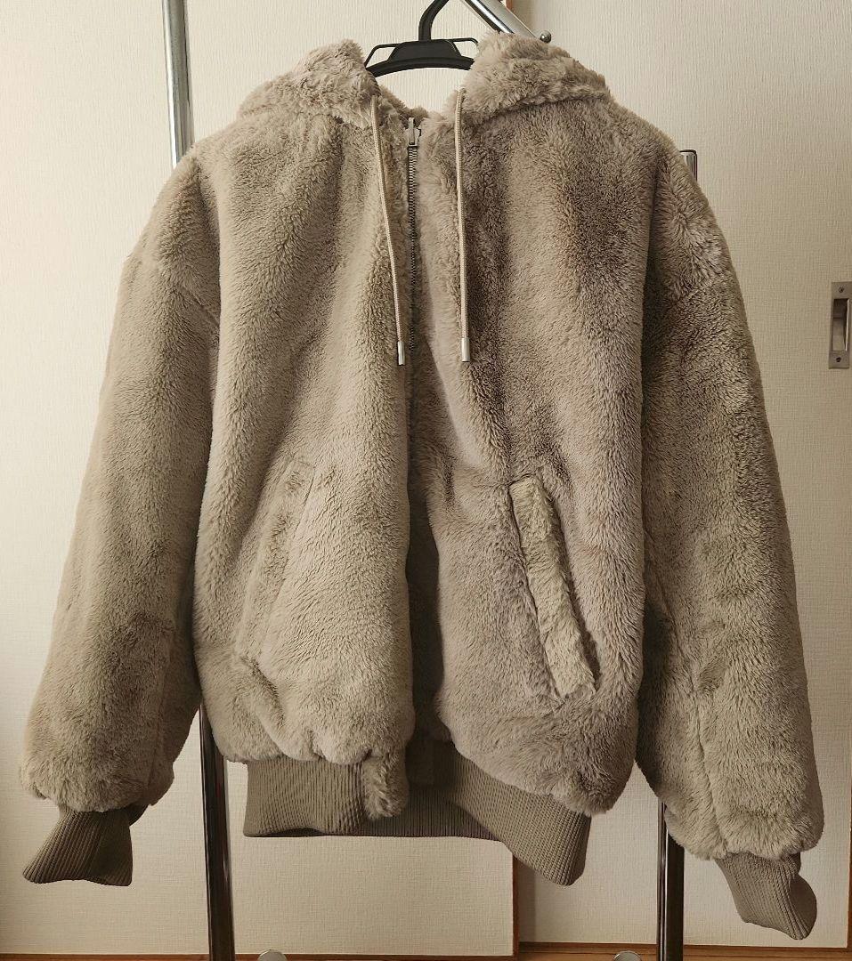 ZARA ベージュ リバーシブルメンズジャケット