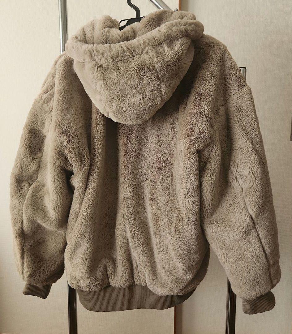 ZARA ベージュ リバーシブルメンズジャケット