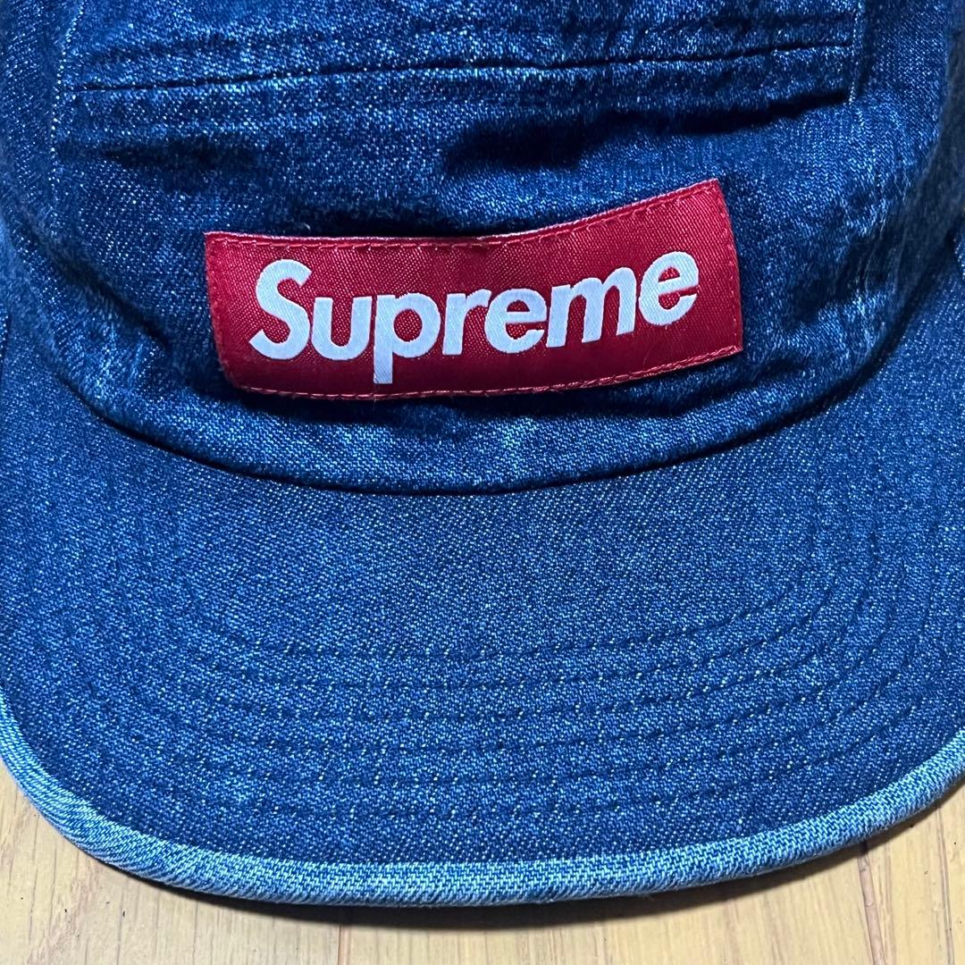 シュプリーム supreme デニム キャンプキャップ